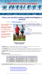 Mobile Screenshot of marathon-training-schedule.org